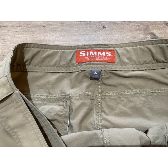 Simms Fishing Challenger Mens S X 32 Performance Fishing Breathable Tan Pants - Picture 3 of 10